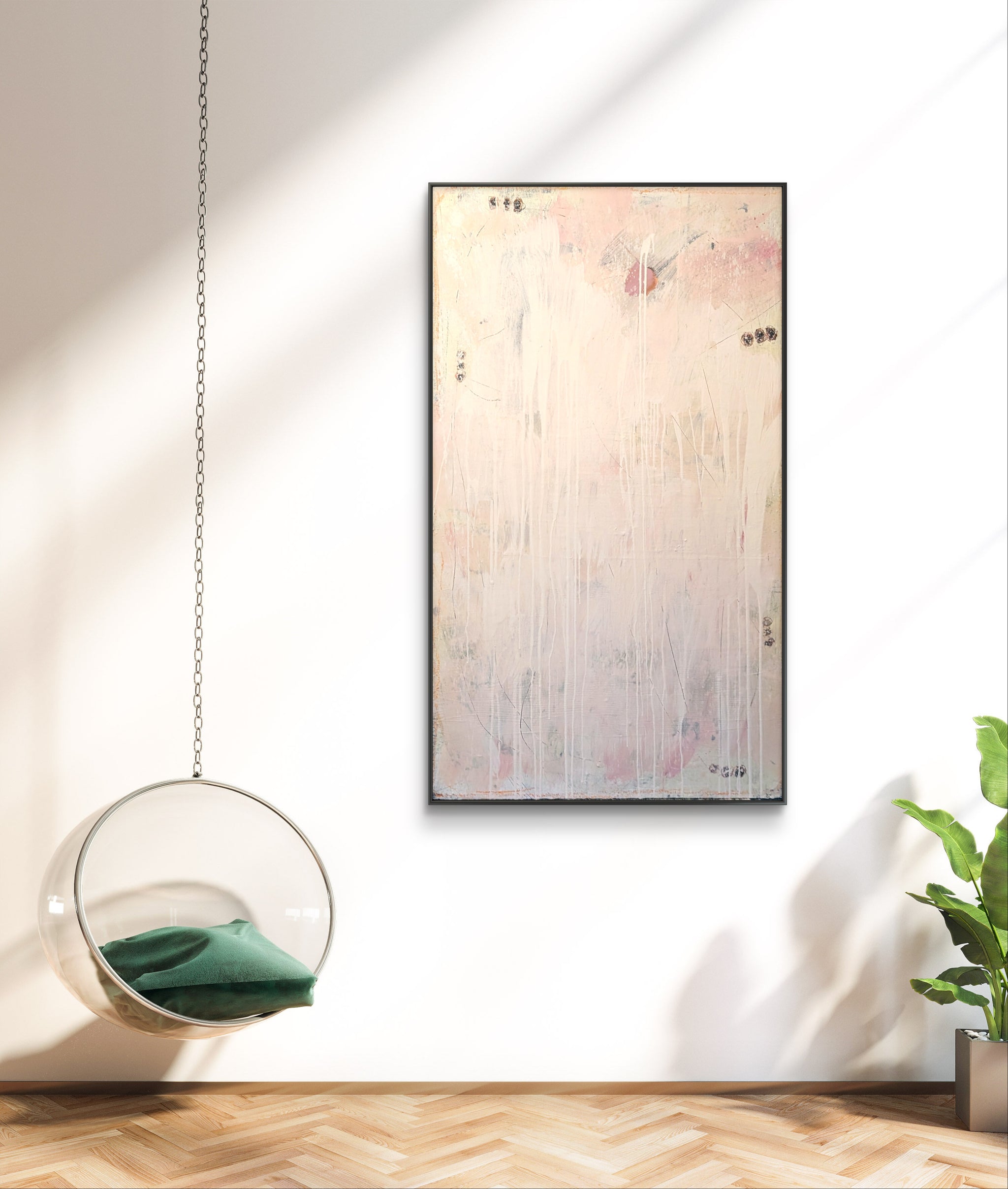 Eichhörnchentanz - 180 x 100 cm – sofort versandbereites Leinwandbild in nan, großes Kunstwerk für moderne Wohnräume