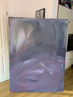 Bild in lila xxl - Seelenschwung