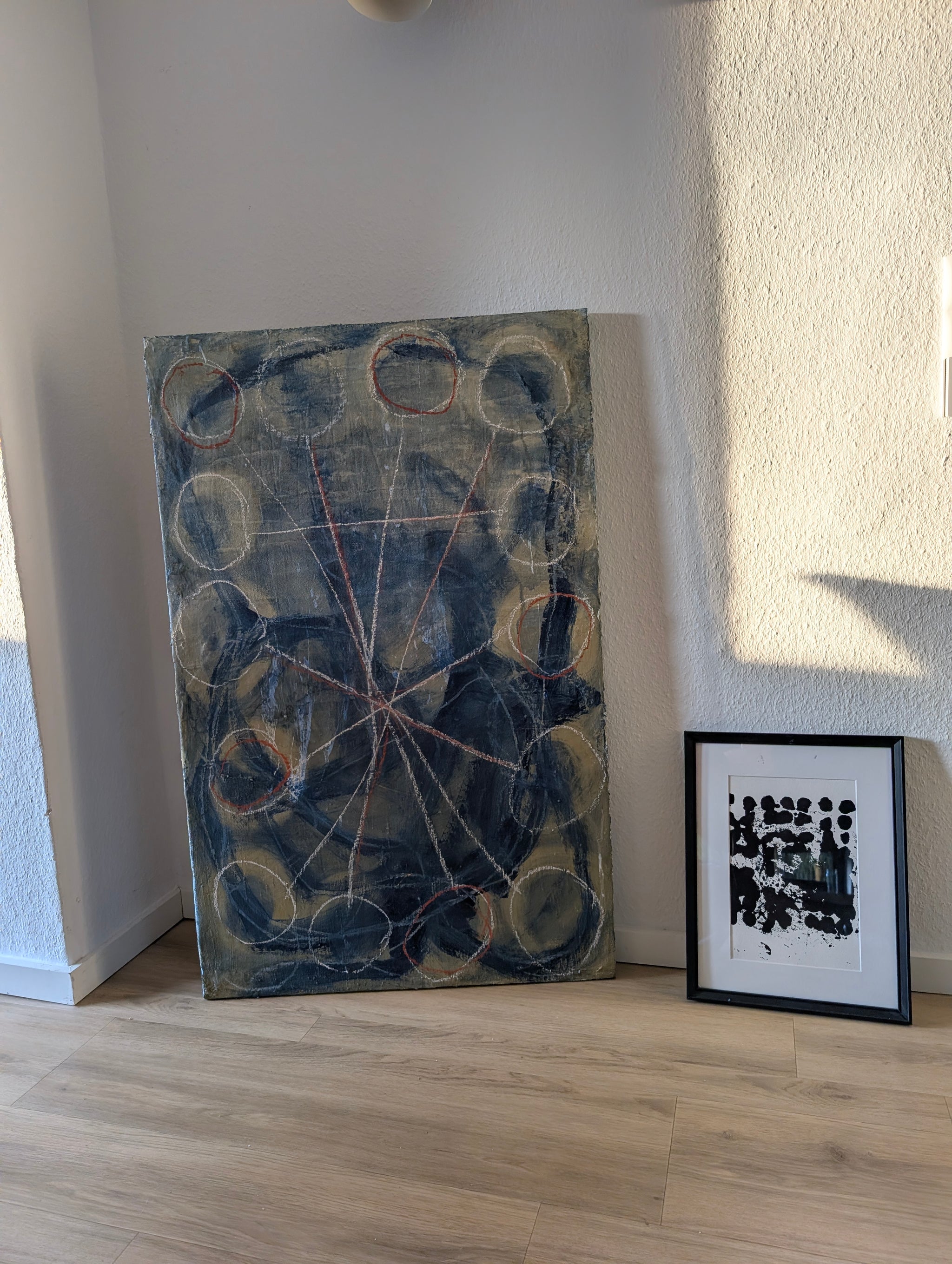 Anderer Meinung sein - Bildende Kunst – sofort versandbereites Leinwandbild in nan, großes Kunstwerk für moderne Wohnräume