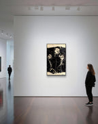 Schwarz Beige - Blütensinfonie