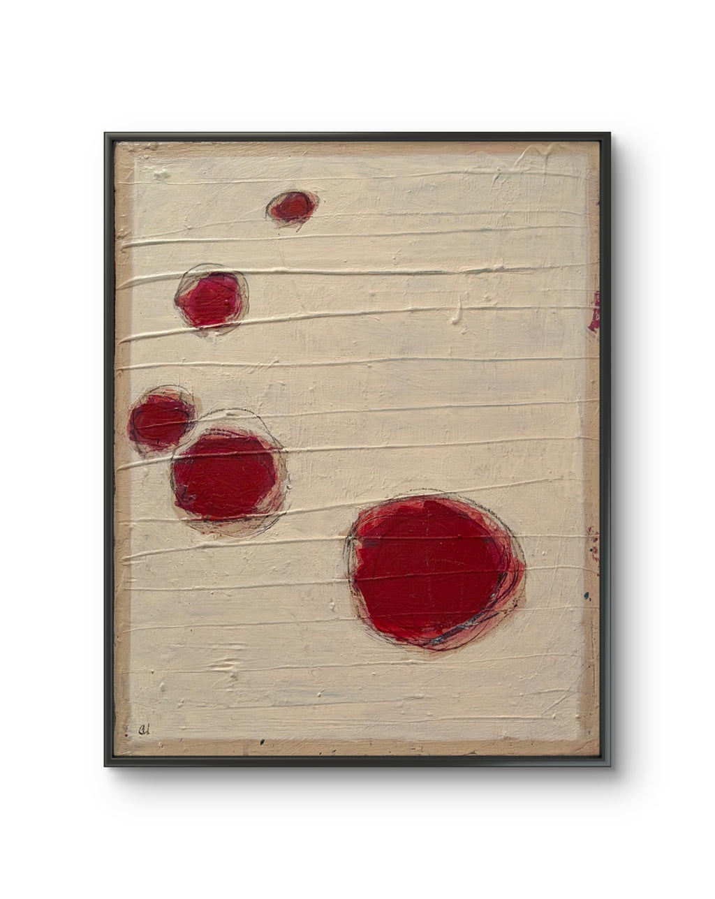 Nachhause kommen - beige rot