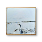 Rehfamilie - weißes Bild