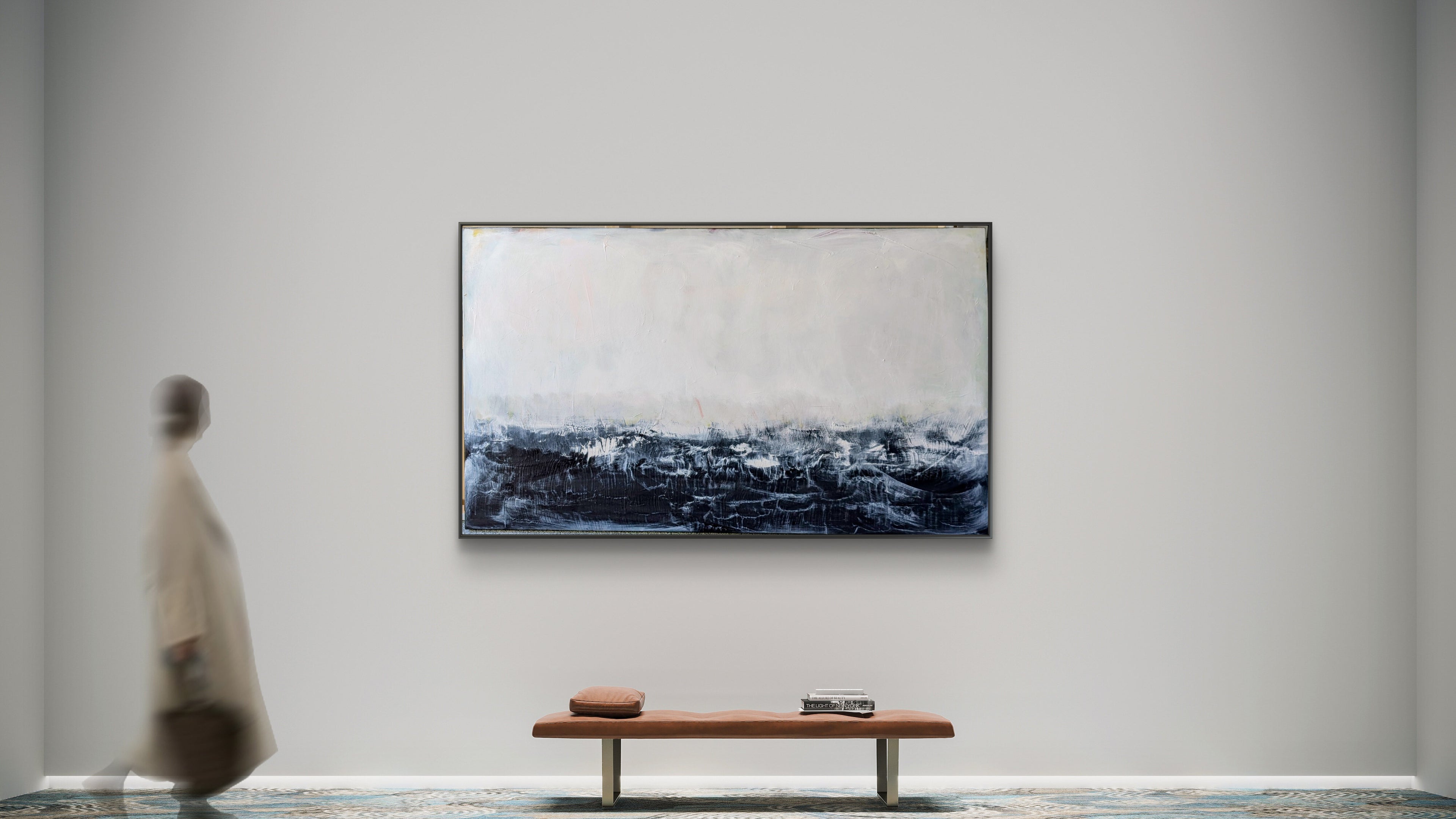 Phasen der Gedanken - schwarz weiß