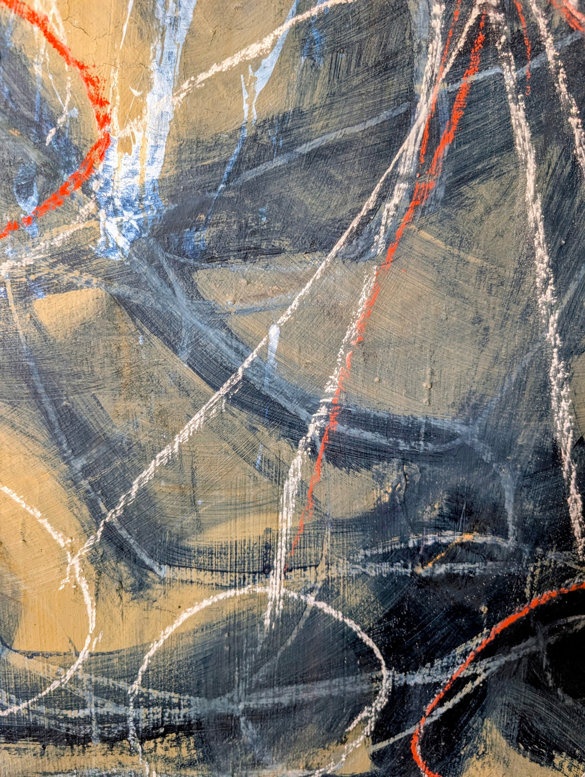 Anderer Meinung sein - Bildende Kunst – sofort versandbereites Leinwandbild in nan, großes Kunstwerk für moderne Wohnräume