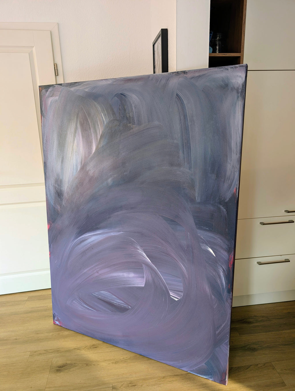 Bild in lila xxl - Seelenschwung