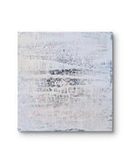 Weisses Bild 60 x 60 cm Blaue Stunde