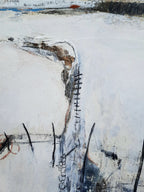 Rehfamilie - weißes Bild