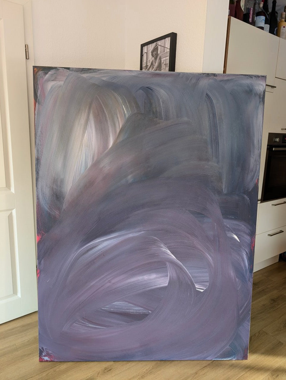 Bild in lila xxl - Seelenschwung