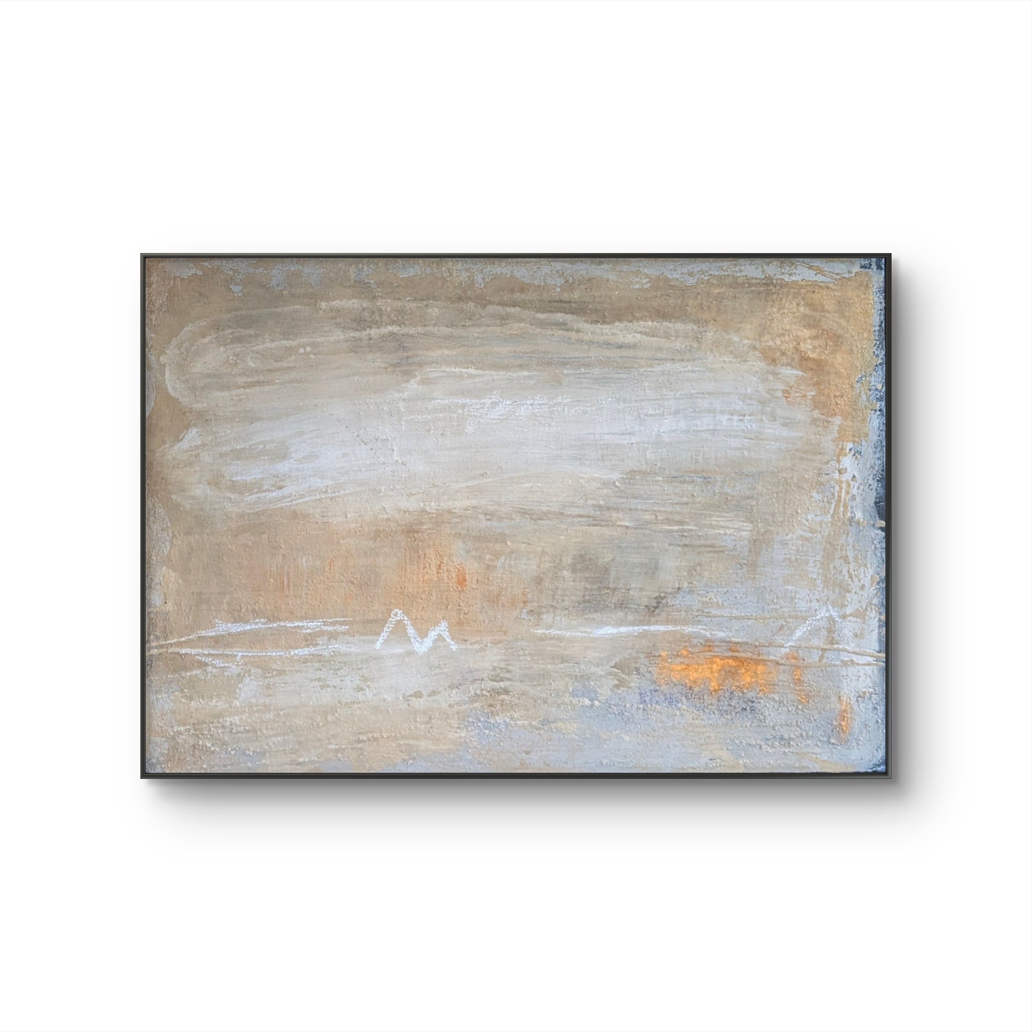 Bild in beige ✦ International ausgestelltes Unikat (Singulart-Kollektion)