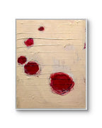 Nachhause kommen - beige rot