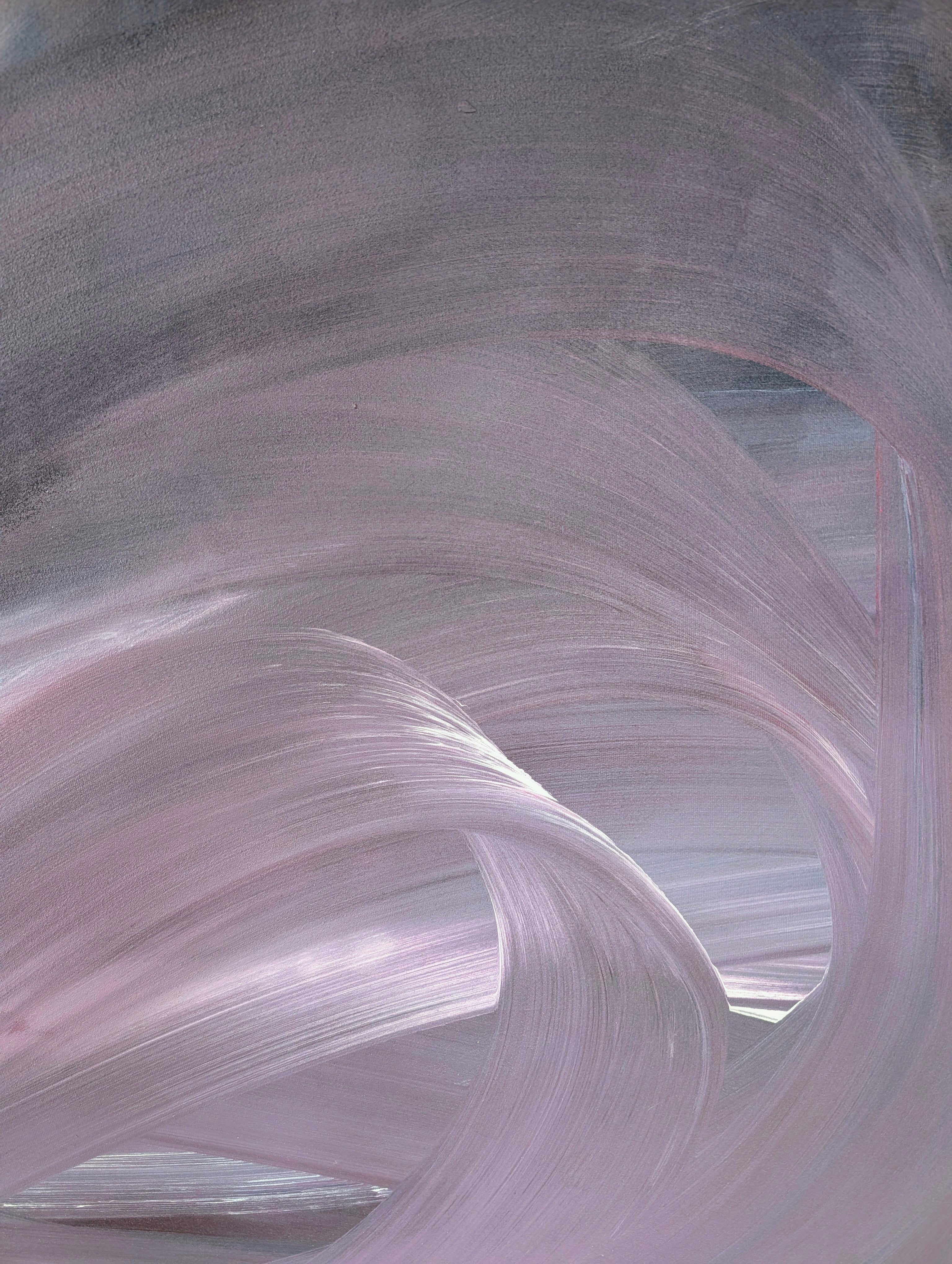 Bild in lila xxl - Seelenschwung