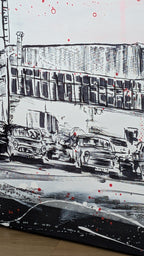 Kunst für Unternehmen - Schwungvoll mit Logo