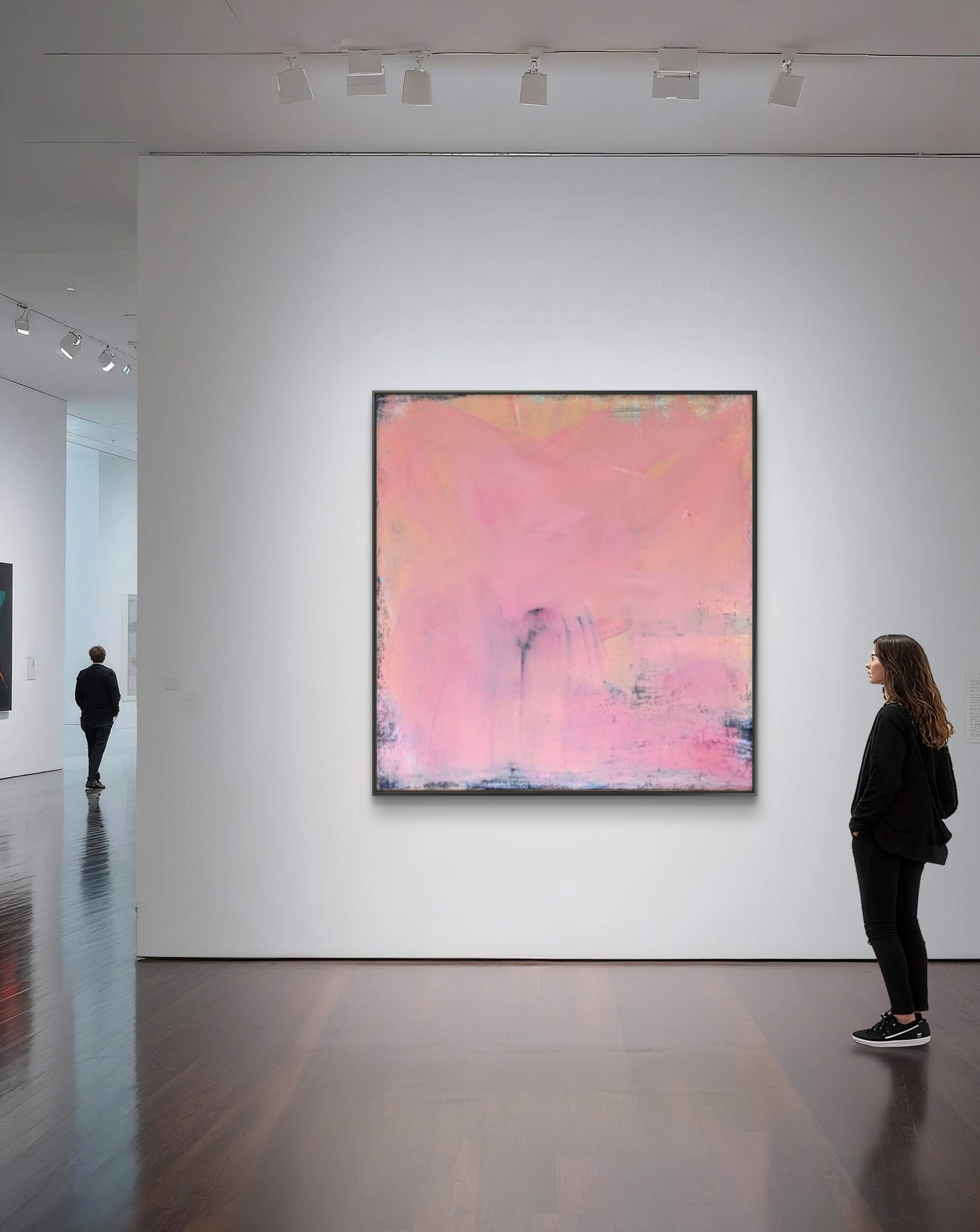 Rosa Brise – Exklusives Unikat mit internationaler Ausstellung (Singulart)