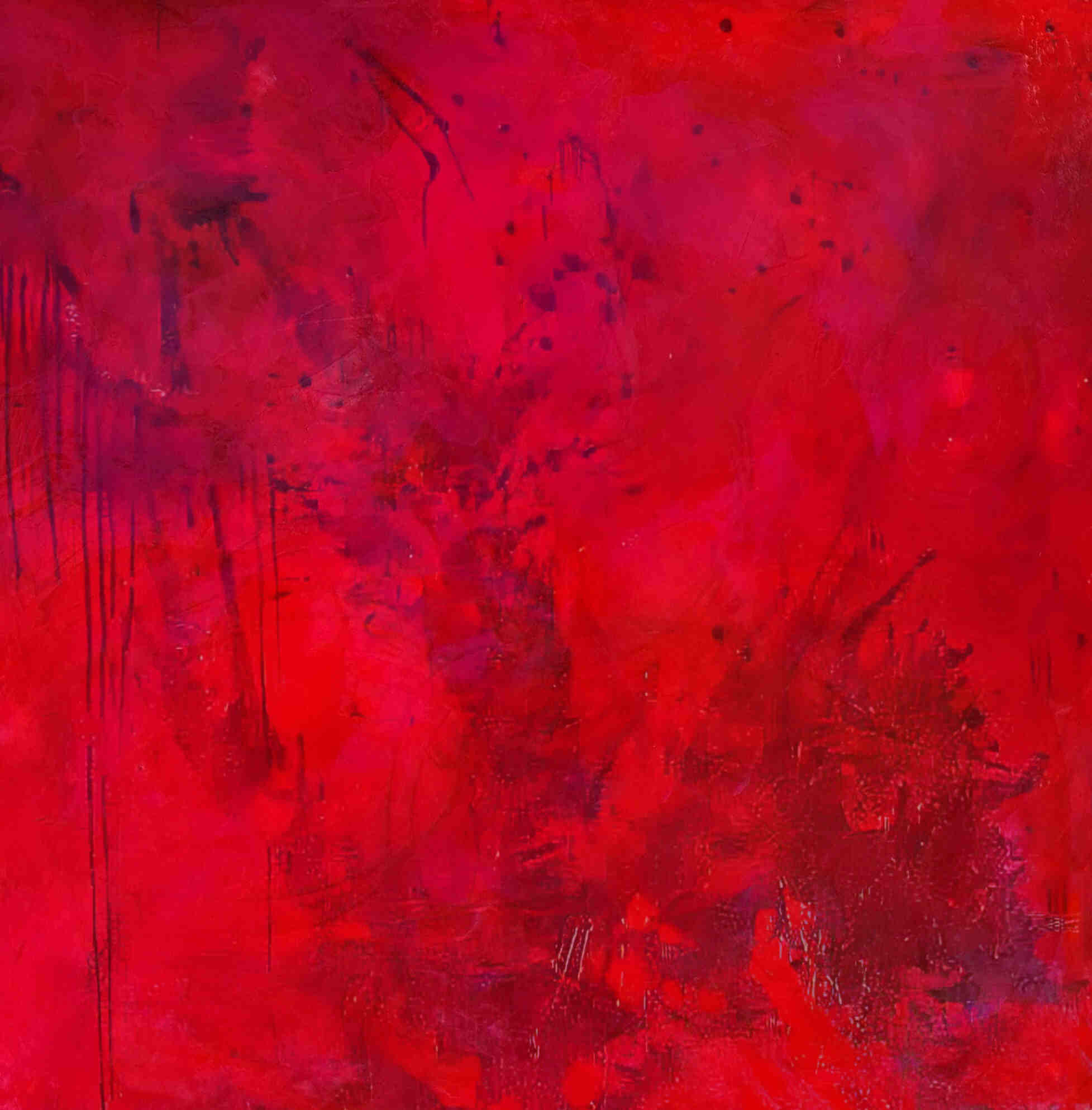 Das Bilderset „Stärke“ der Künstlerin Conny Wachsmann zeigt abstrakte Malerei in leuchtenden Rot-, Rosa- und Lilatönen. Ausdrucksstarke Pinselstriche und Tropfen sorgen für Struktur – perfekt für einzigartige Dekorationen oder die Kombination in unverwechselbaren Sets.