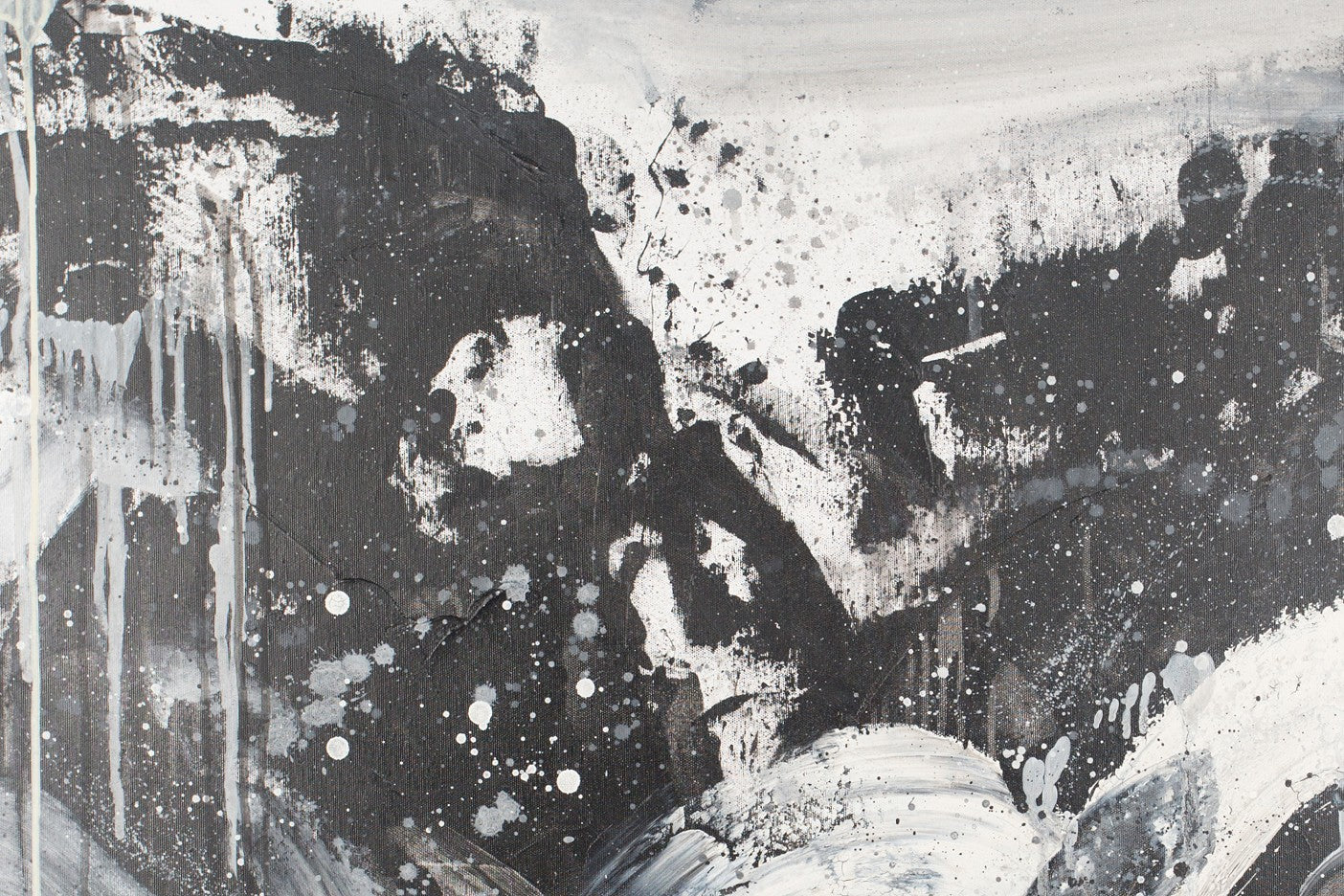 Personalisierte Auftragskunst und Gemälde: schwarzwei-bild-100-x-100-cm-schwung – Kategorie: Originalgemälde – Hersteller: 