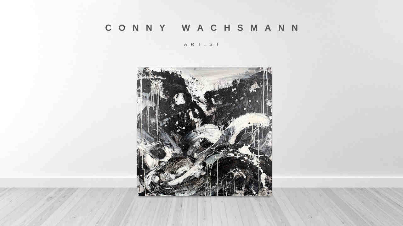 Personalisierte Auftragskunst und Gemälde: schwarzwei-bild-100-x-100-cm-schwung – Kategorie: Originalgemälde – Hersteller: 