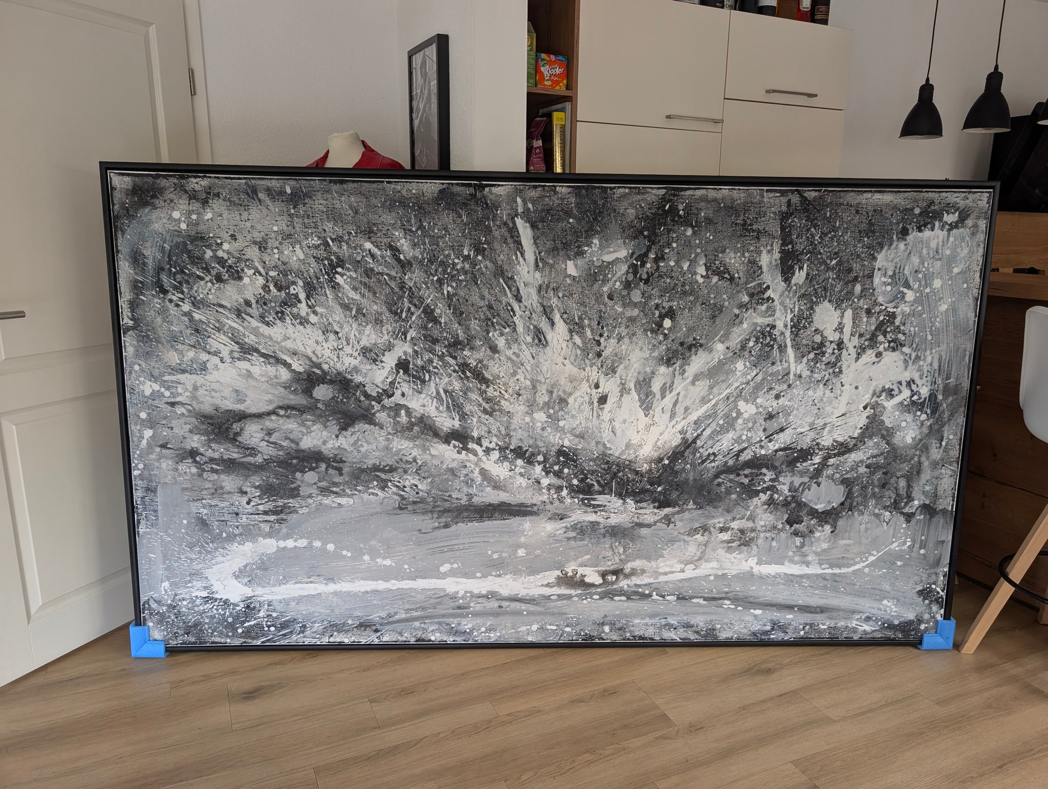 Klangvolumen - gerollt 230 x 125 cm ( – Großformatiges Wandbild für stilvolle Einrichtung