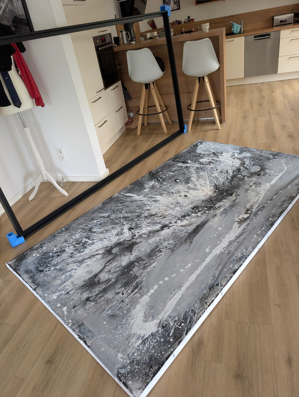 Klangvolumen - gerollt 230 x 125 cm ( – Großformatiges Wandbild für stilvolle Einrichtung