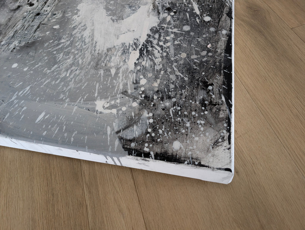 Klangvolumen - gerollt 230 x 125 cm ( – Individuelles Wandbild für modernes Wohnen
