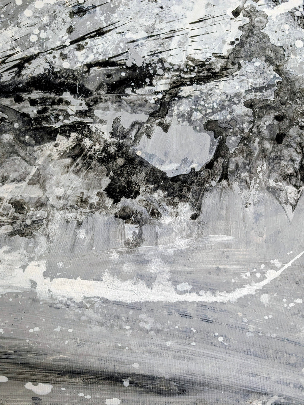 Klangvolumen - gerollt 230 x 125 cm ( – Individuelles Wandbild für modernes Wohnen