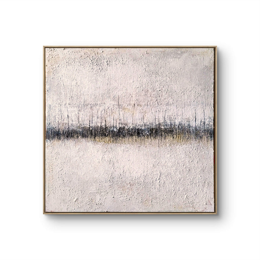 Struktur-Kunstwerk für minimalistische Wohnräume & Praxen