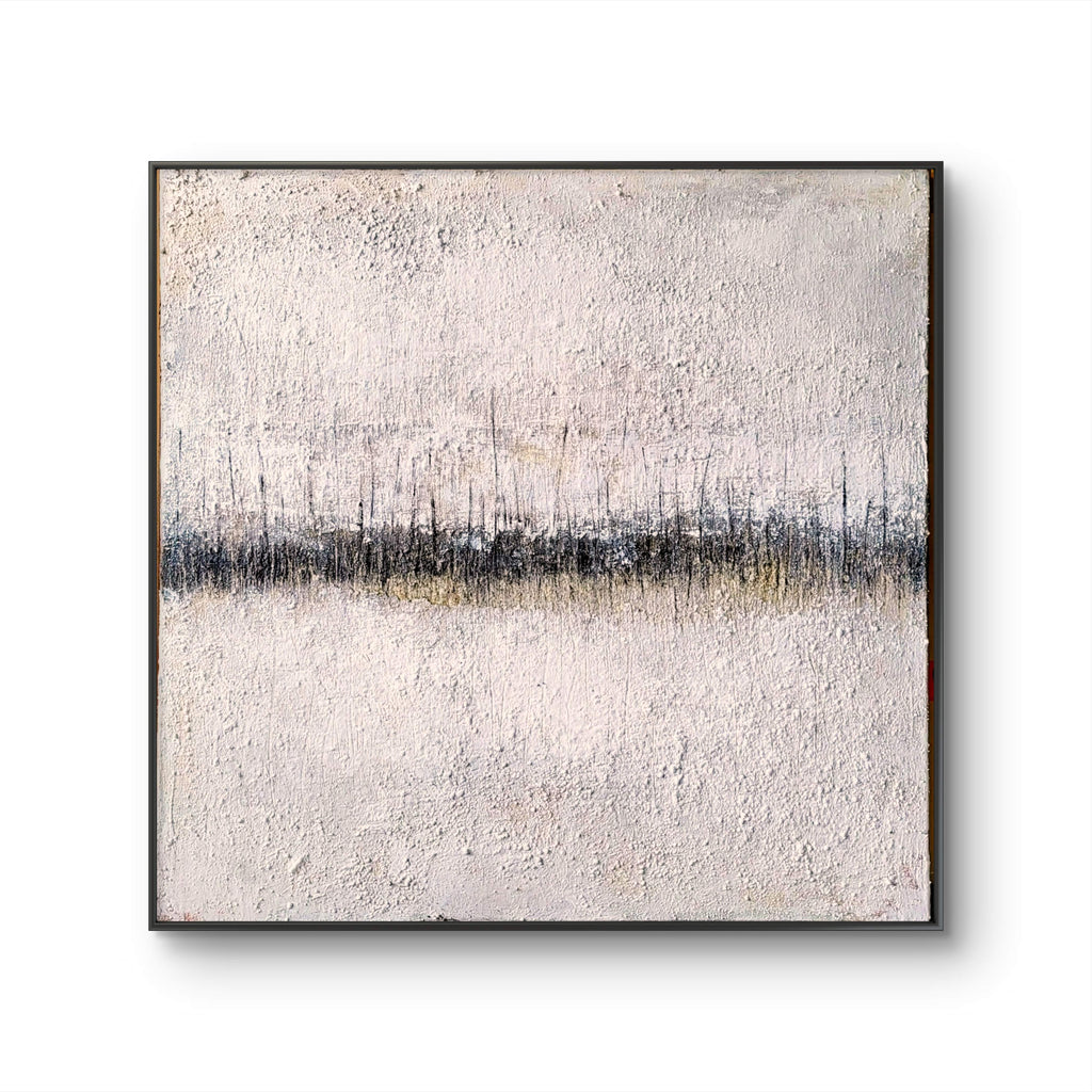 Struktur-Kunstwerk für minimalistische Wohnräume & Praxen