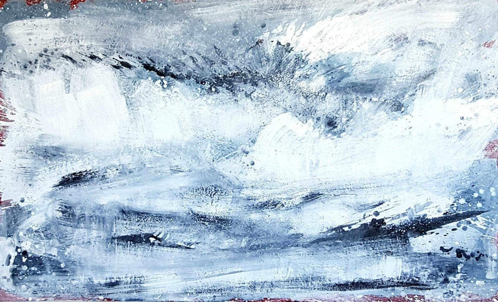 Personalisierte Auftragskunst und Gemälde: blaue-grosse-bilder-modern – Kategorie: Originalgemälde – Hersteller: