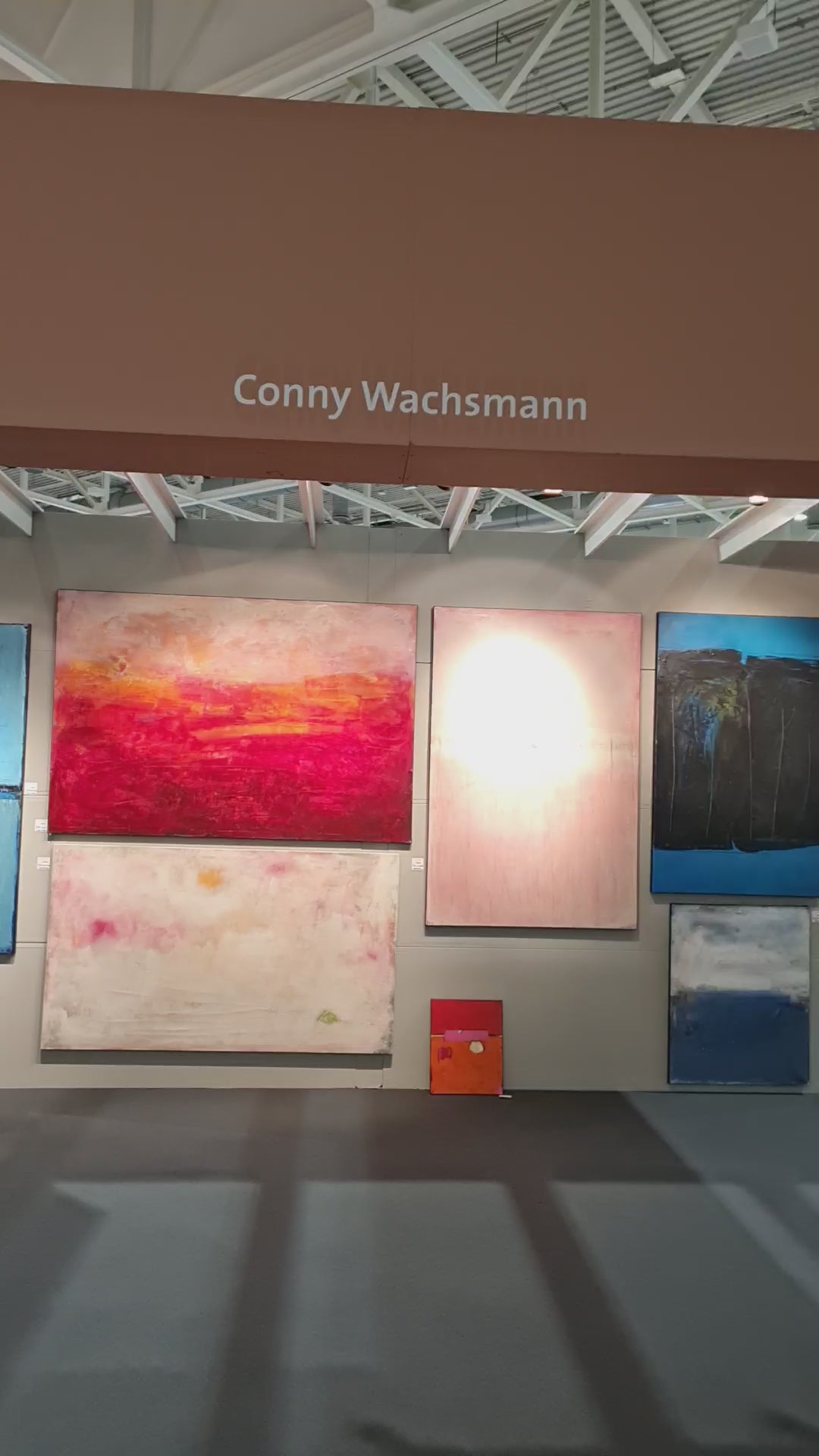 ✦ Rotes Großformat – Kuratiert von Galerie artvergnuegen 200x135cm