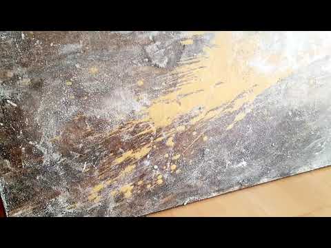 Abstraktes Gemälde – Dubai In Neuem Glanz